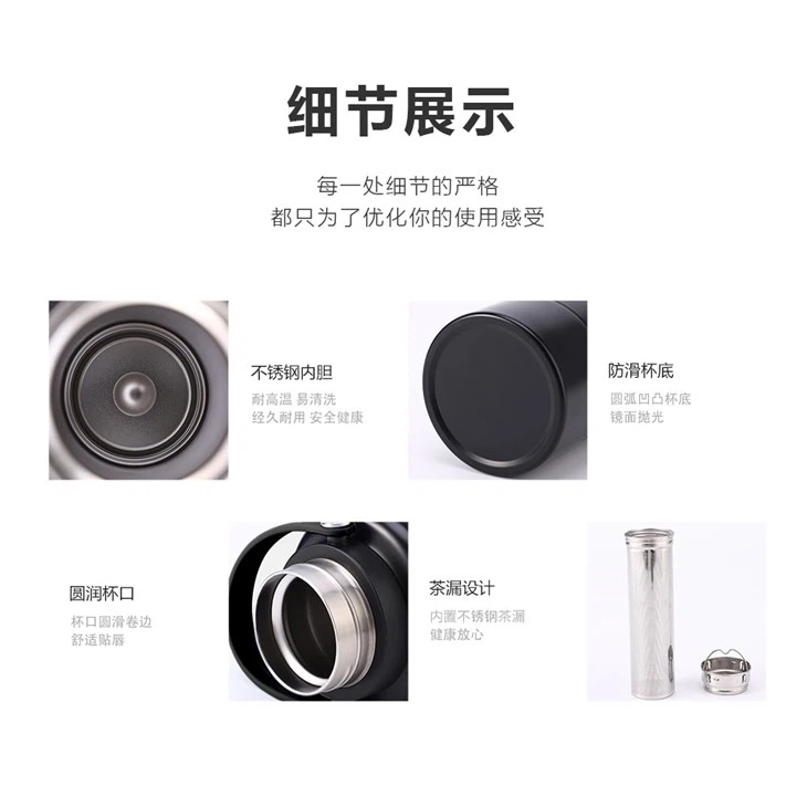 Travel Mug With Handle With Storage Container New Item 2023 Water Bottle